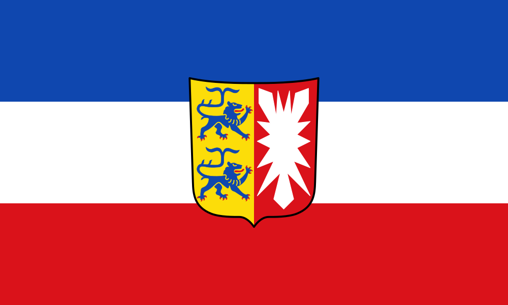 Флаг земли Шлезвиг-Гольштейн