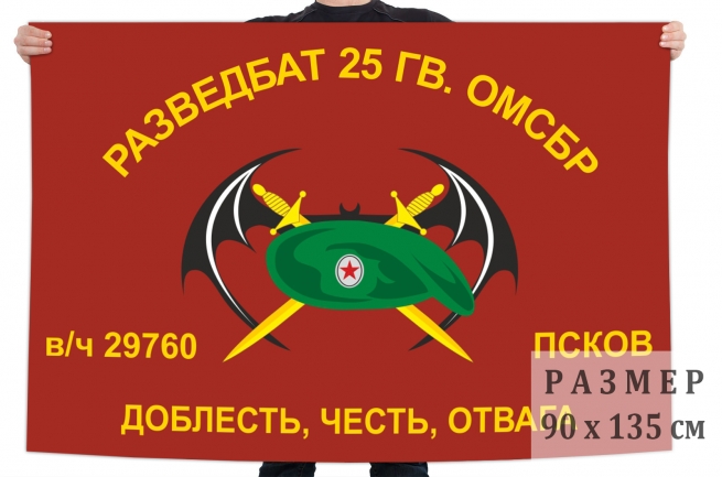 Флаг Разведбата 25 Гв. ОМСБр 