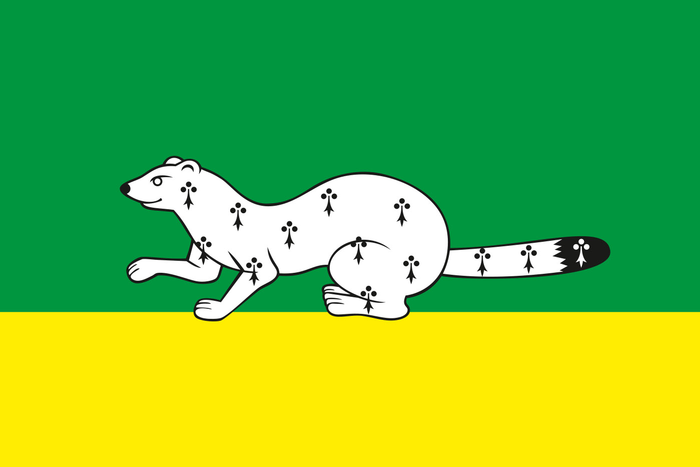 Флаг города Верхнеуральск