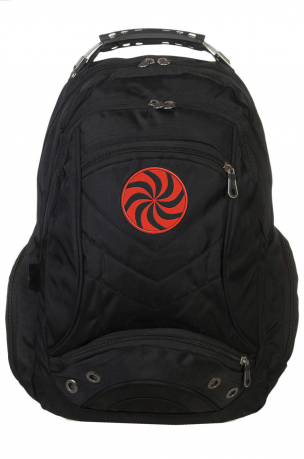 Стильный городской рюкзак с нашивкой Символ Даждьбога (29 л) 