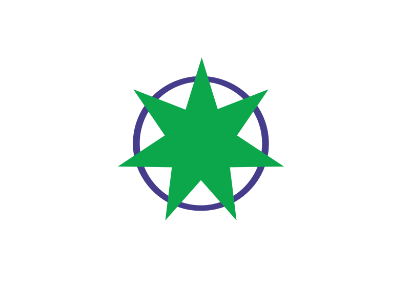 Флаг города Аомори