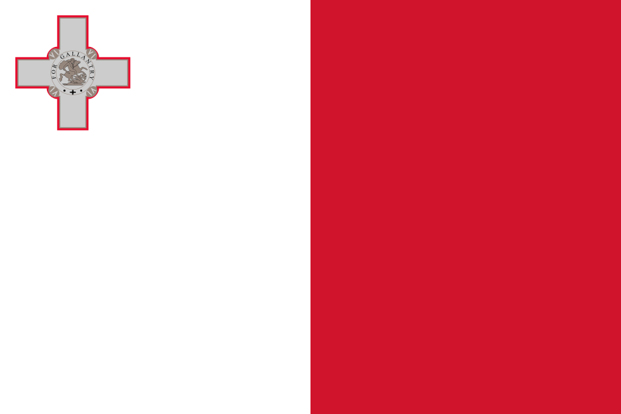 Флаг ВМС (военно-морские силы) Мальты