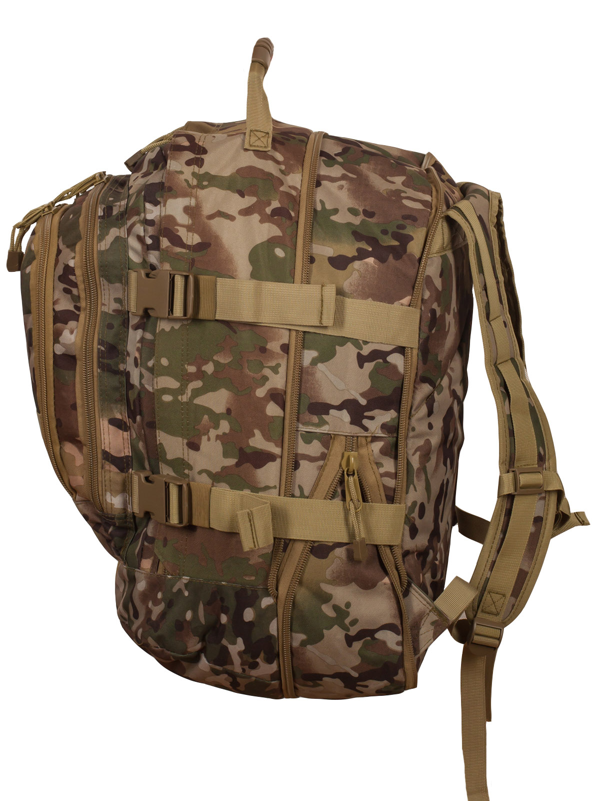 Тактический рюкзак разведчика 3-Day Expandable Backpack 08002B Multicam с эмблемой "Россия" 