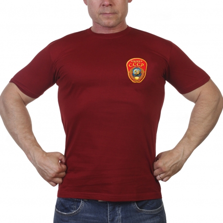 Стильная мужская футболка «Рожден в СССР» 
