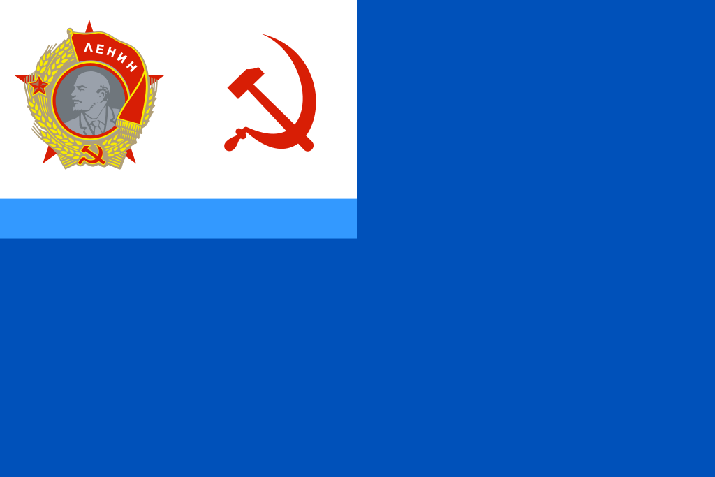 Кормовой флаг парохода Старый большевик