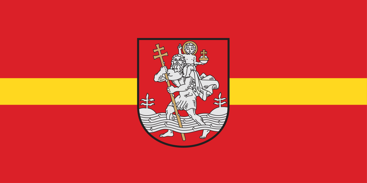 Флаг города Вильнюс, Литва