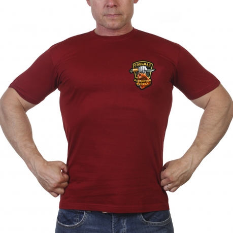 Краповая футболка "Охотничий спецназ" 