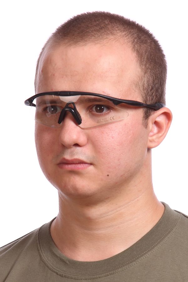 Стрелковые очки Guarder C2 прозрачные 