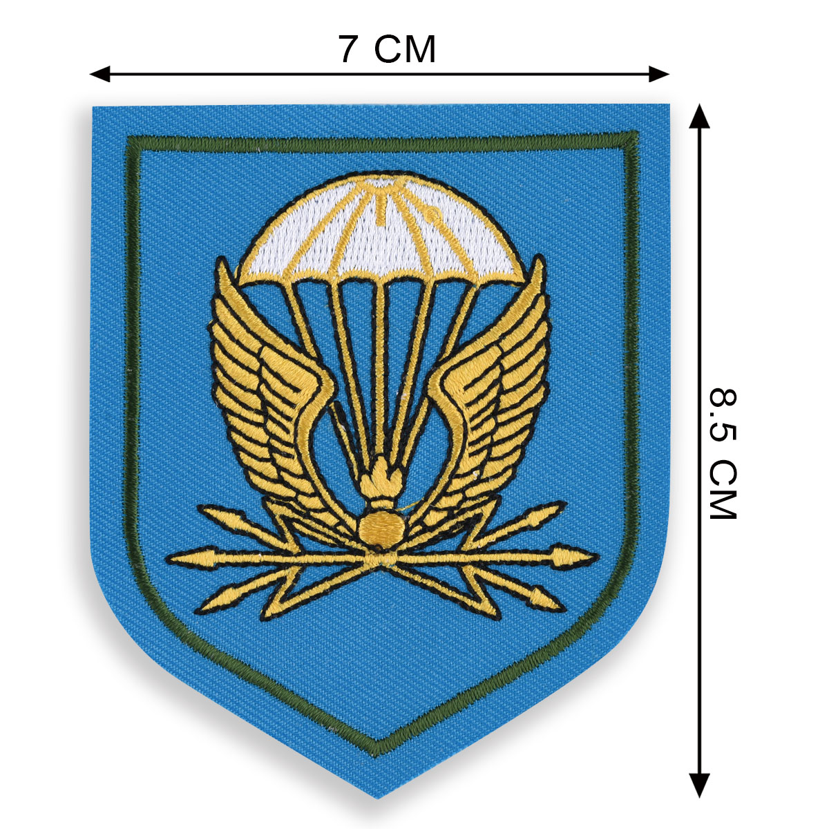 Шеврон 38 отдельный полк связи ВДВ 