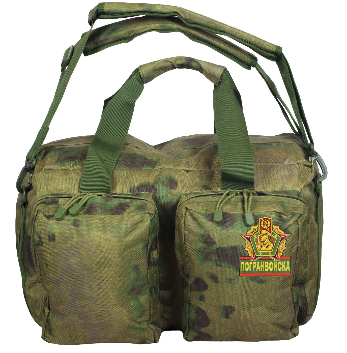 Заплечная камуфлированная сумка-баул Погранвойск 