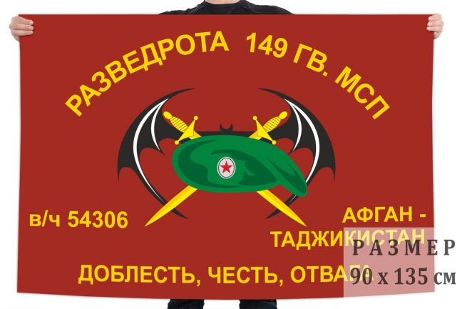 Флаг Разведроты 149 Гв. МСП 