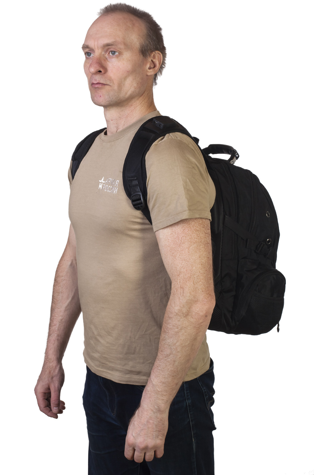Вместительный крутой рюкзак с нашивкой Каратель (29 л) 