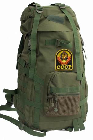 Натовский рейдовый рюкзак (хаки-олива) с эмблемой СССР 