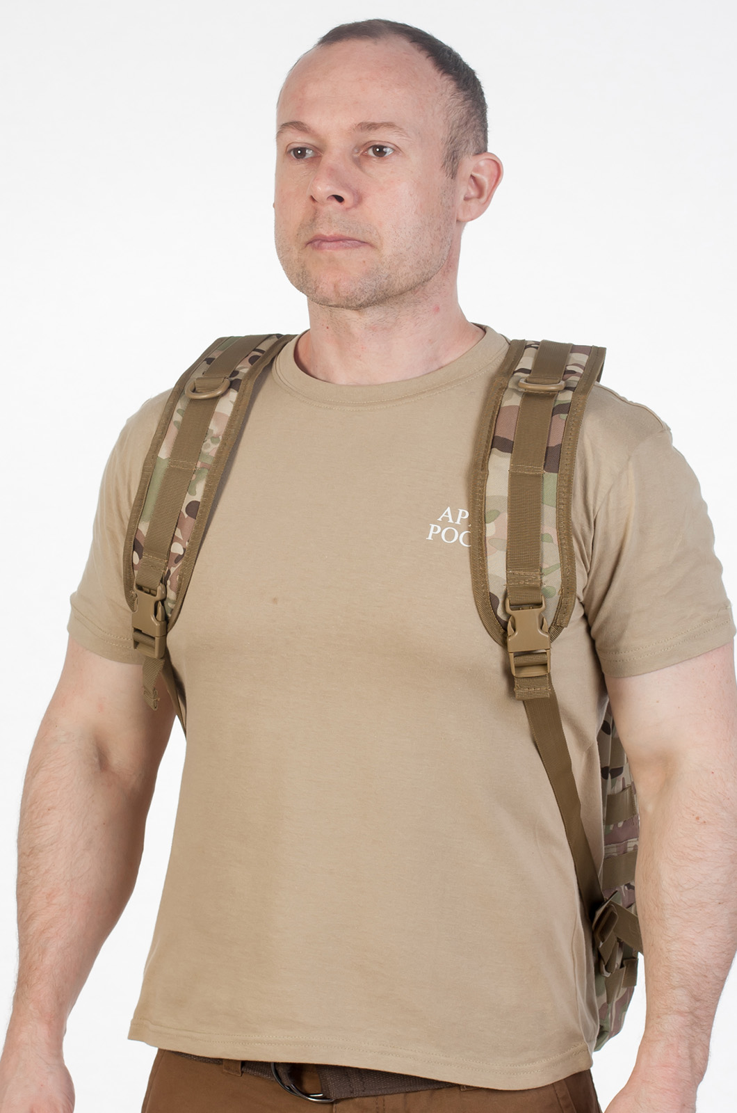 Удобный мужской рюкзак с нашивкой Охотничий Спецназ (15-20 л) 