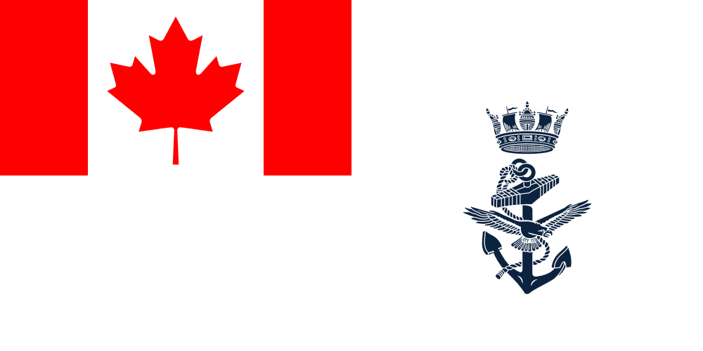 Флаг ВМФ (военно-морской флот) Канады