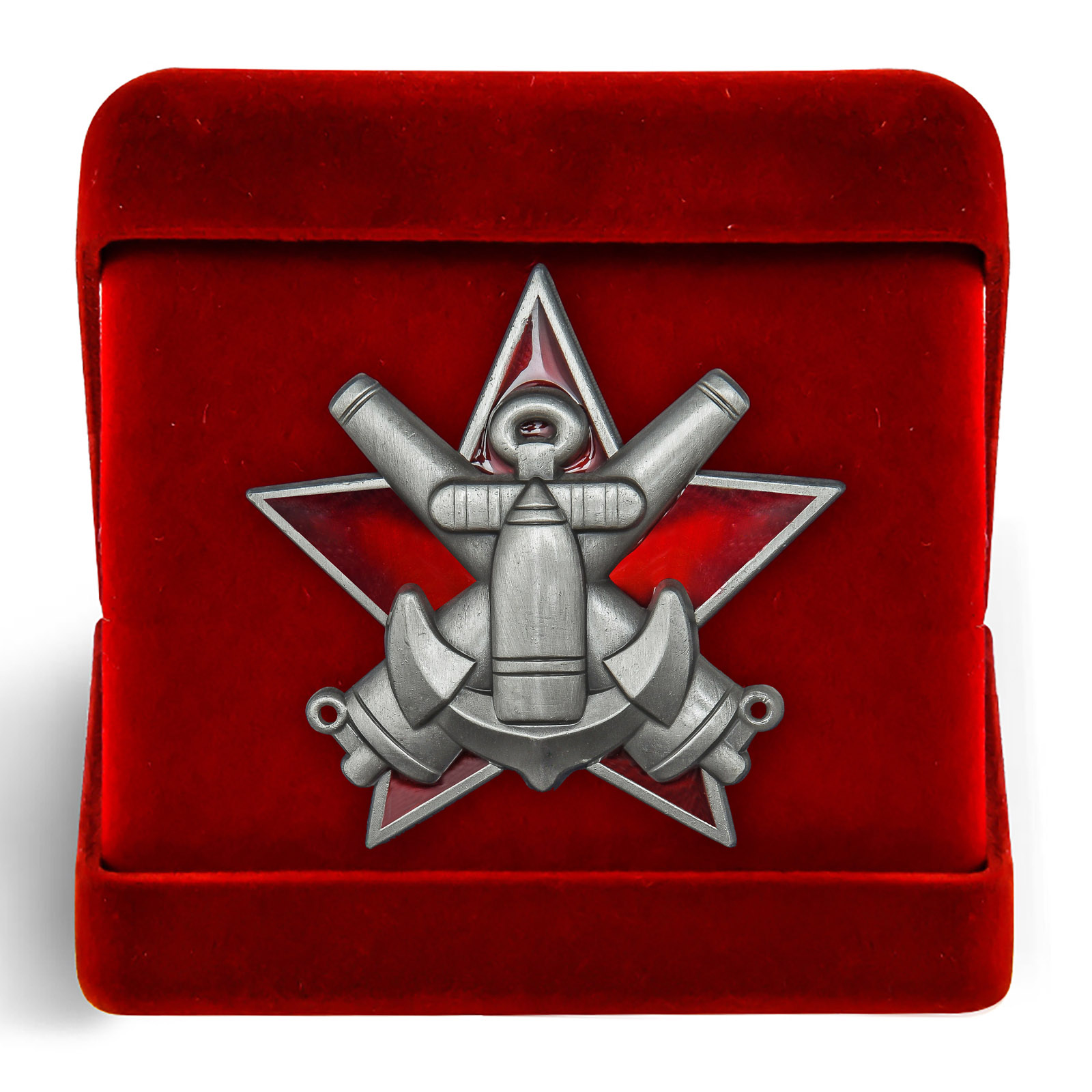 Латунный знак "За отличную морскую боевую подготовку" 