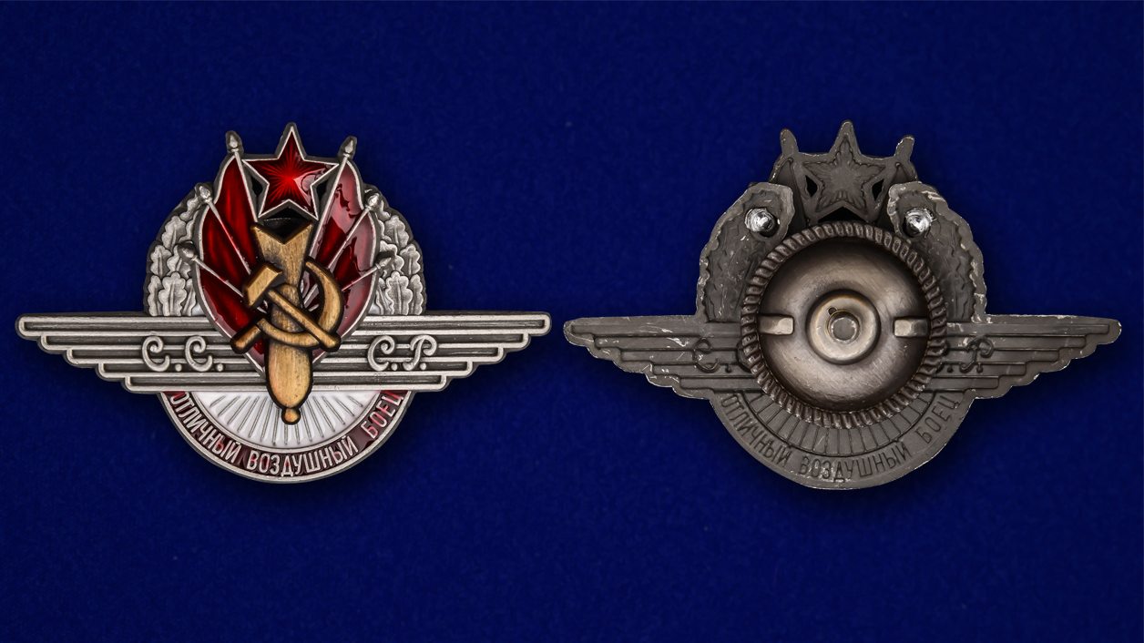 Знак "Отличный воздушный боец" (Муляж)