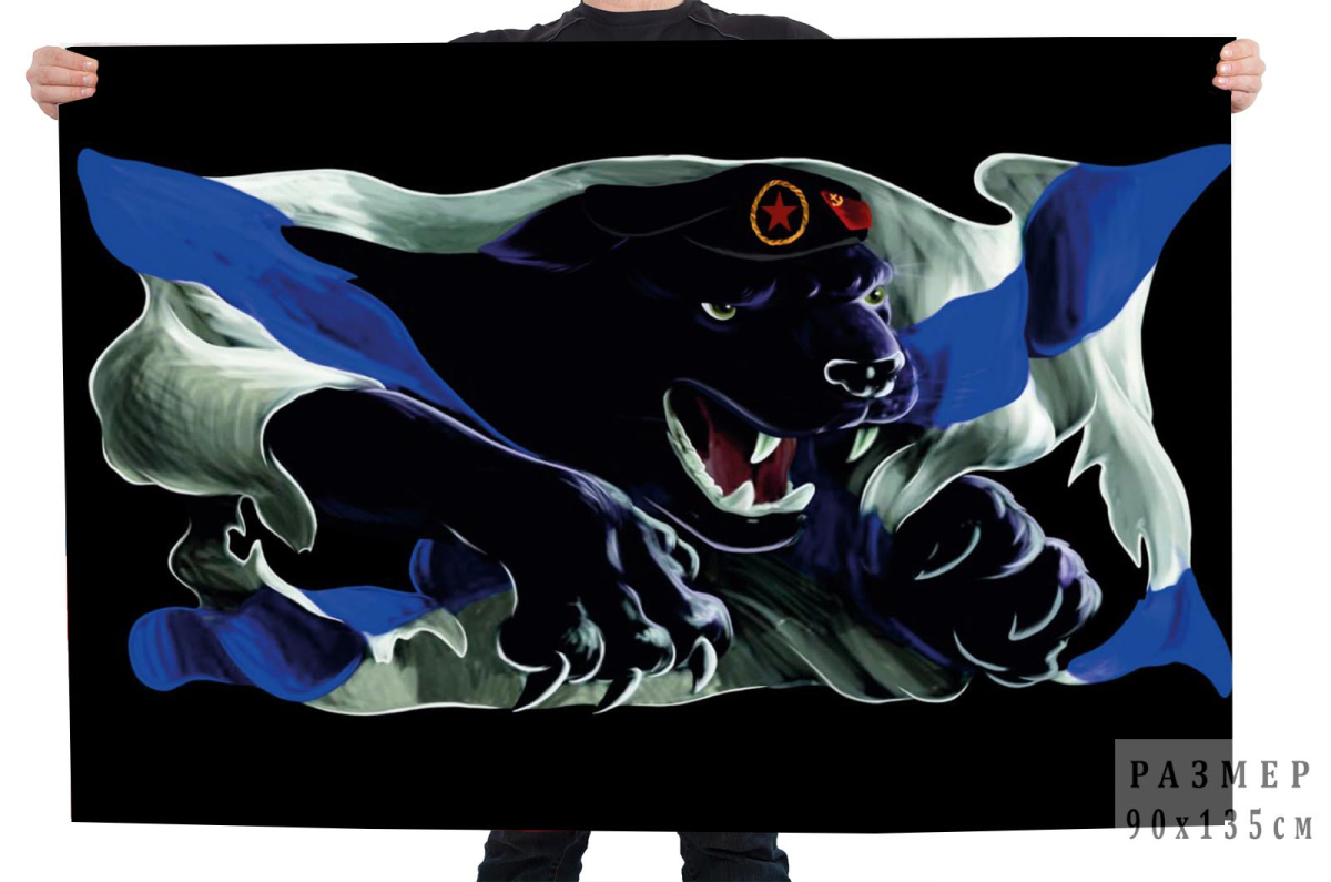 Флаг штабного батальона морской пехоты "Сокол" 