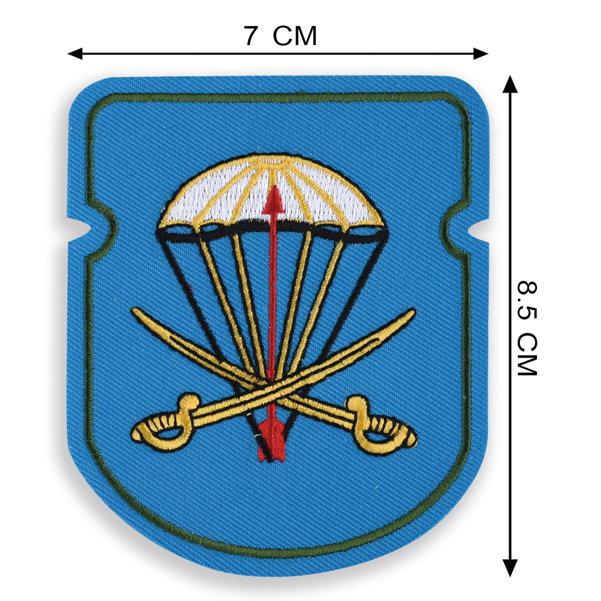 Нарукавный знак ВДВ "91 отдельный десантно-штурмовой батальон" 