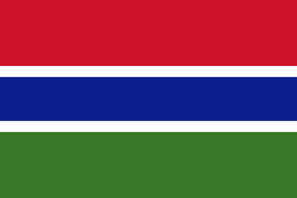 Флаг ВМС (военно-морские силы) Гамбии