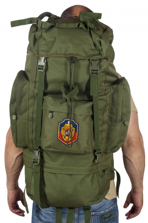 Практичный каркасный рюкзак с нашивкой УГРО 