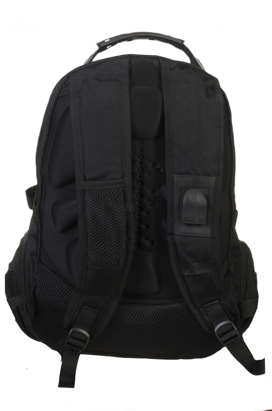 Трендовый черный рюкзак с Адамовой головой (29 л) 