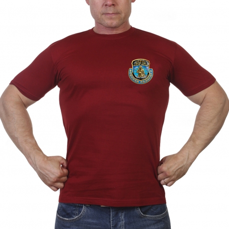 Краповая военная футболка «Разведка» 