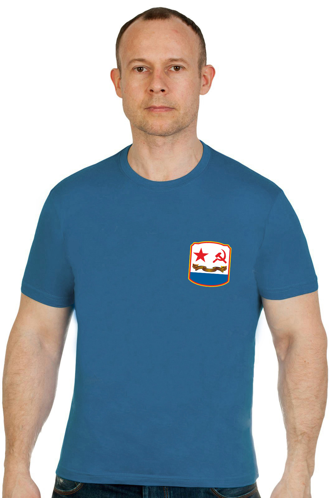 Синяя футболка ВМФ СССР 