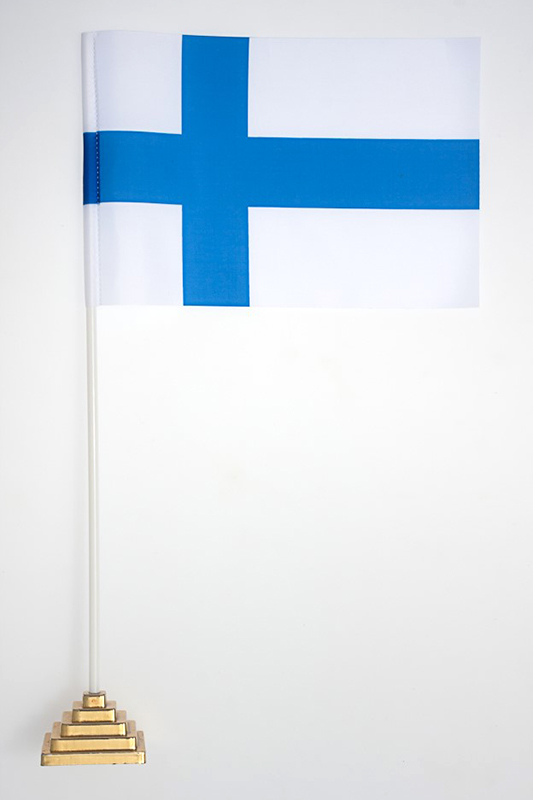 Флаг Финляндии 