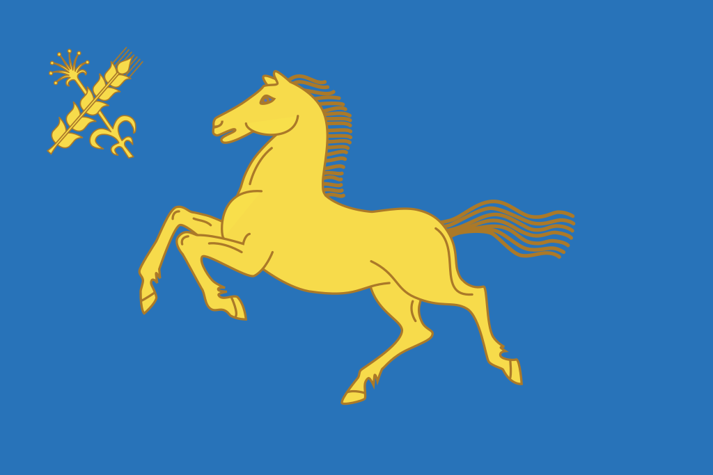Флаг Дуванский район Республики Башкортостан