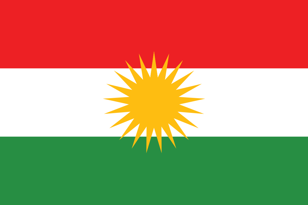 Флаг курдов