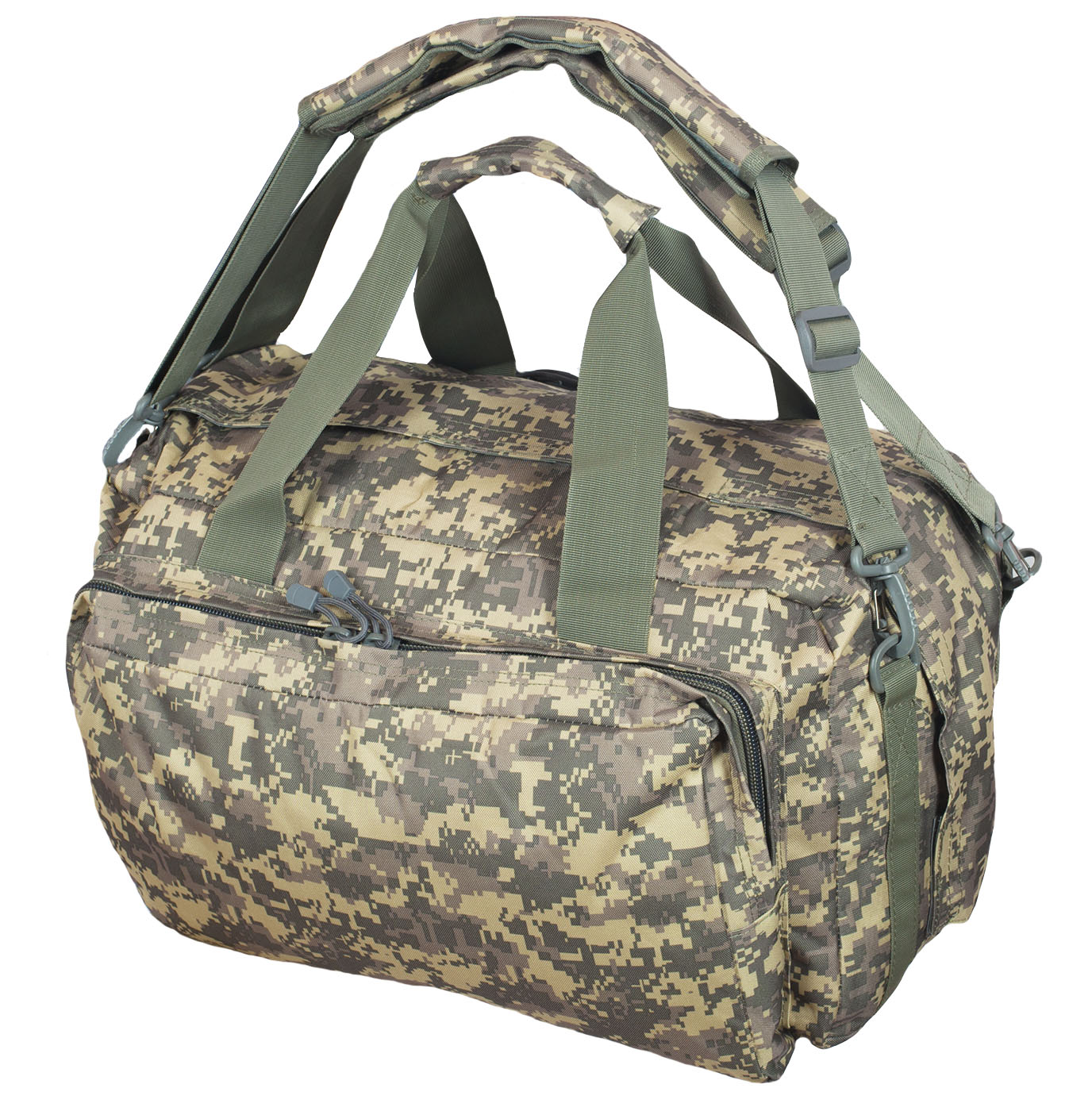 Камуфляжная армейская сумка с нашивкой Погранвойска 