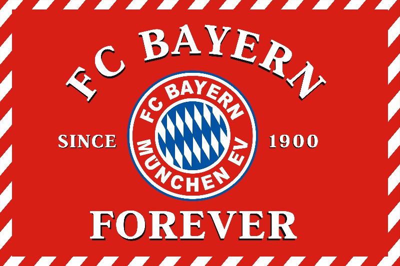 Флаг футбольного клуба Бавария