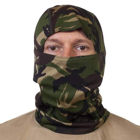 Оберегающая лицо маска-шлем Woodland 