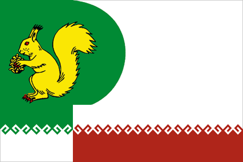 Флаг Моркинский район Республики Марий Эл