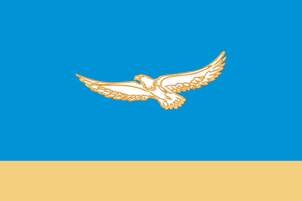 Флаг Хайбуллинский район Республики Башкортостан