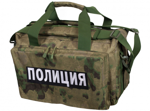 Военная походная сумка с нашивкой Полиция 