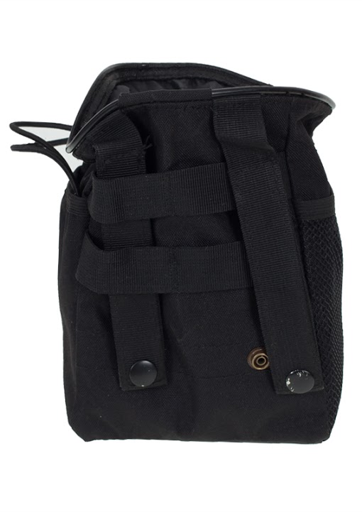 Черная сумка для фляжки с эмблемой РХБЗ 