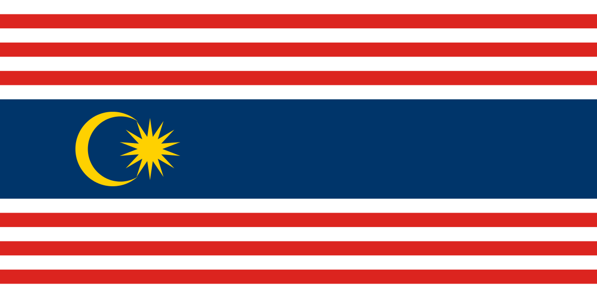 Флаг города Куала-Лумпур, Малайзия