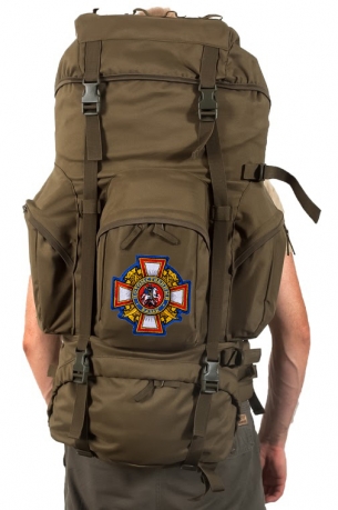 Большой тактический рюкзак Ranger с нашивкой Потомственный Казак (75 л) 