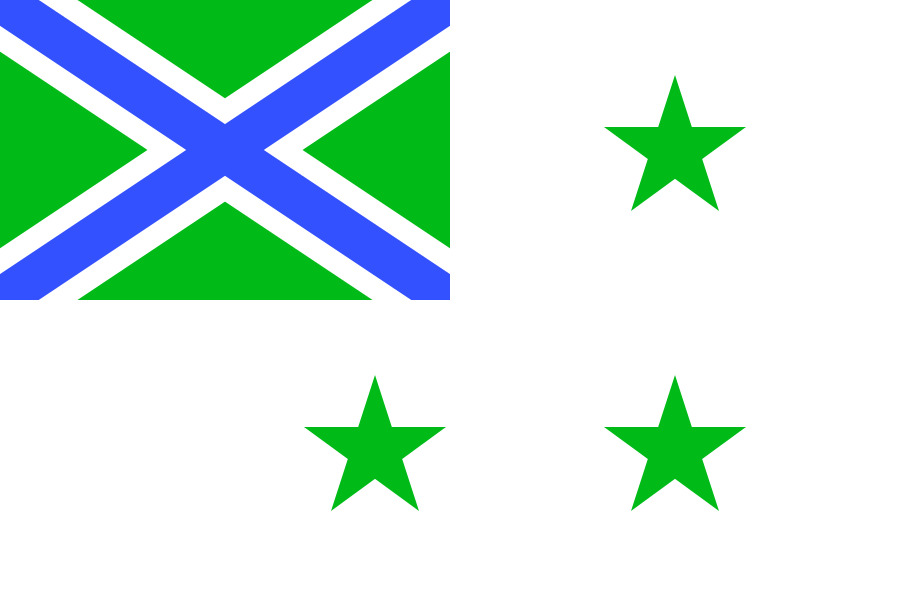 Флаг командующего войсками пограничного округа