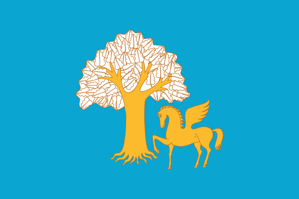 Флаг Кигинский район Республики Башкортостан