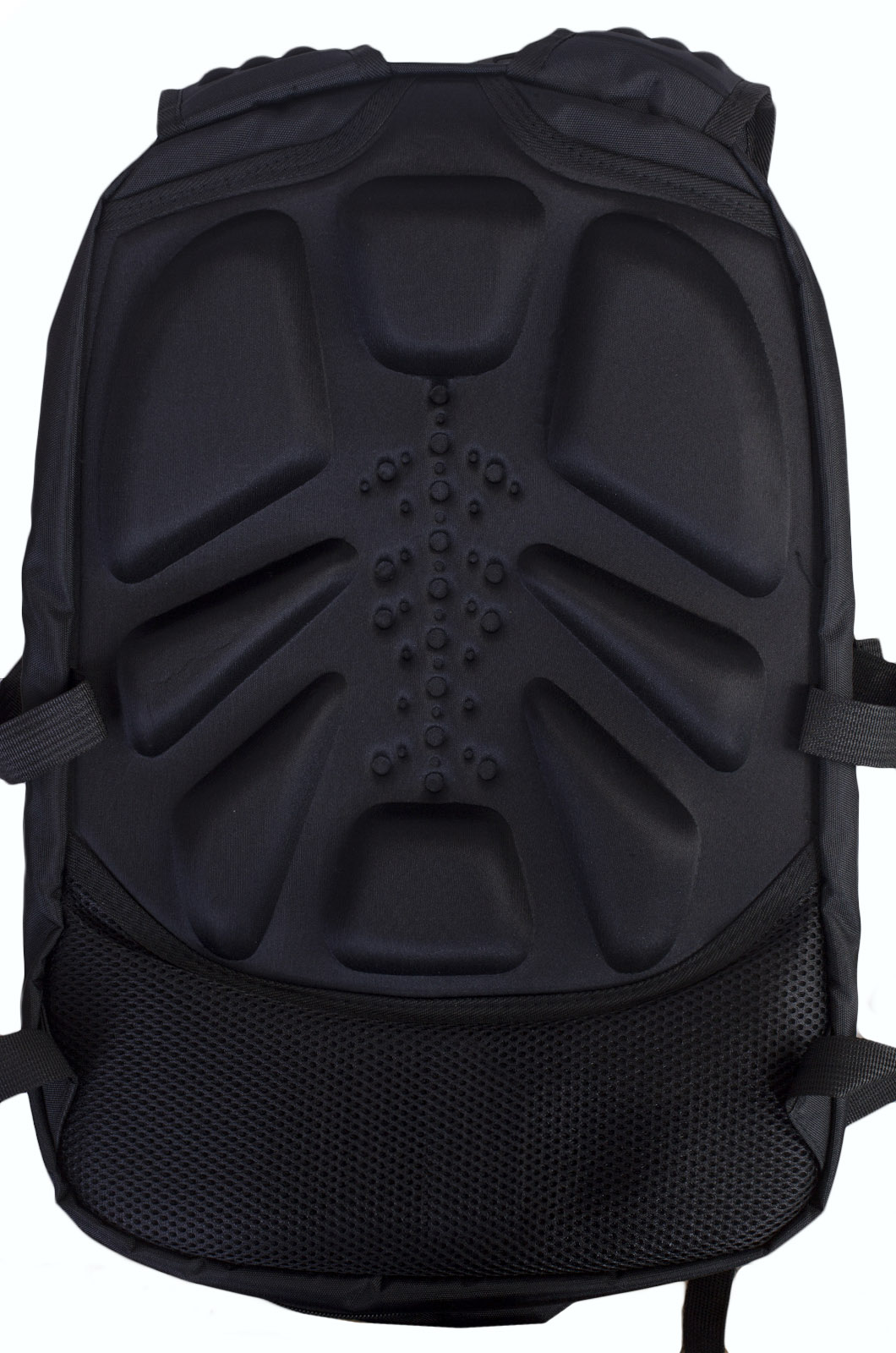 Черный мужской рюкзак с нашивкой Череп (36 - 55 л) 