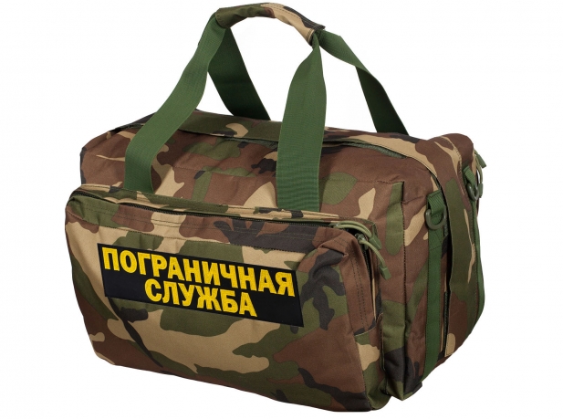 Дорожная военная сумка с нашивкой ПС 