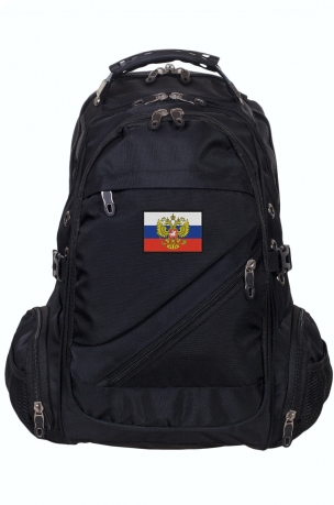 Стильный городской рюкзак с нашивкой Штандарт президента (36 - 55 л) 