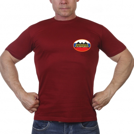 Мужская армейская футболка «Военная разведка» 