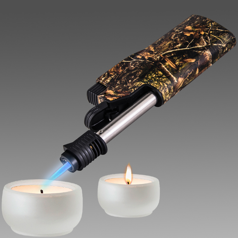 Универсальная походная зажигалка в камуфляже RealTree Advantage Timber. 