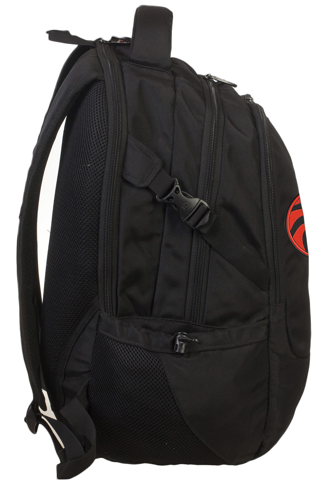 Удобный черный рюкзак с нашивкой Даждьбог (29 л) 