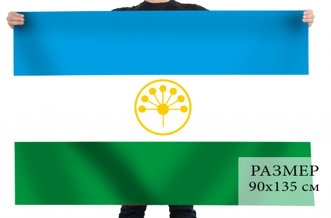 Флаг Башкортостана 