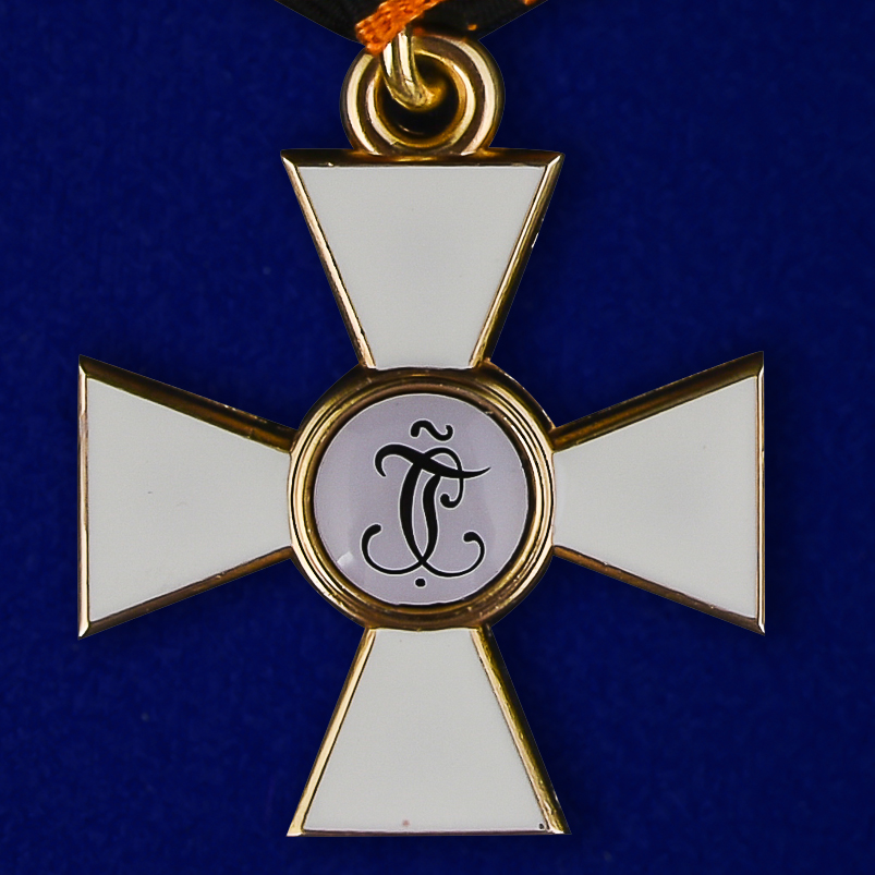 Орден Святого Георгия 4 степени (Знак) в бархатистом футляре